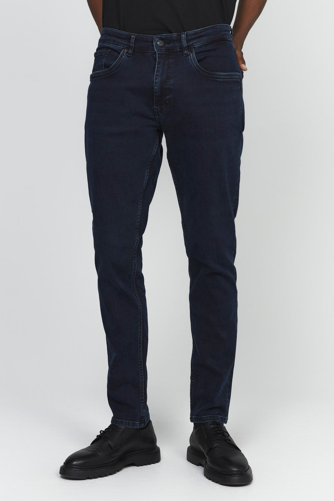 Matinique Tapered Fit Jeans Dark Blue