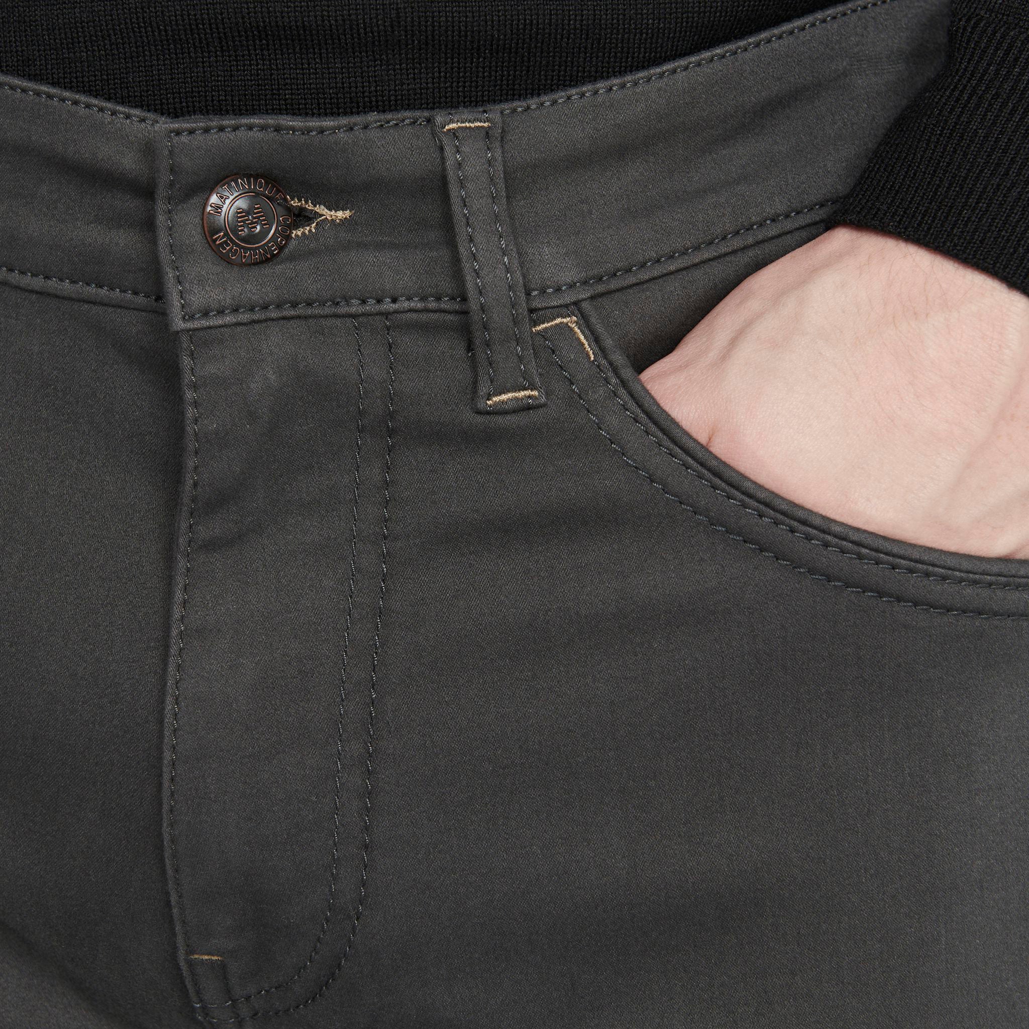 Matinique Pete Hybrid Pants Charcoal Grey