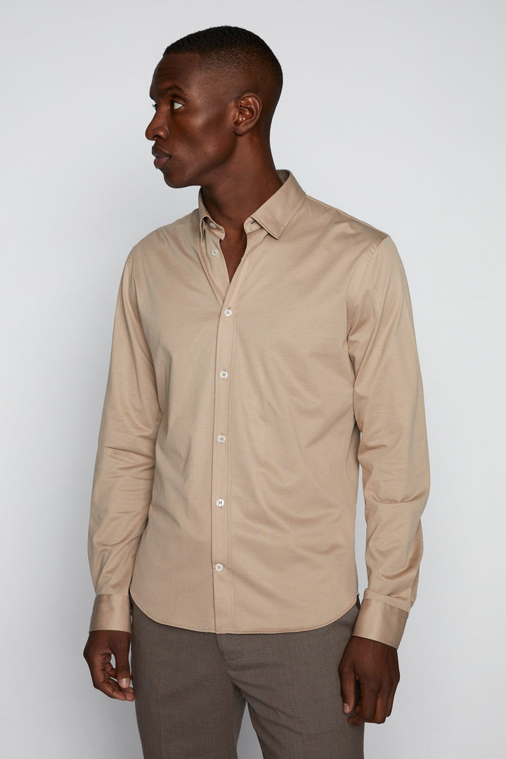 Matinique Jersey Shirt Beige