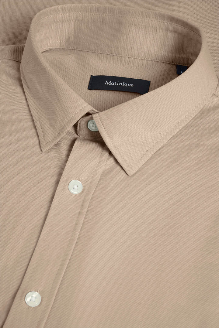Matinique Jersey Shirt Beige