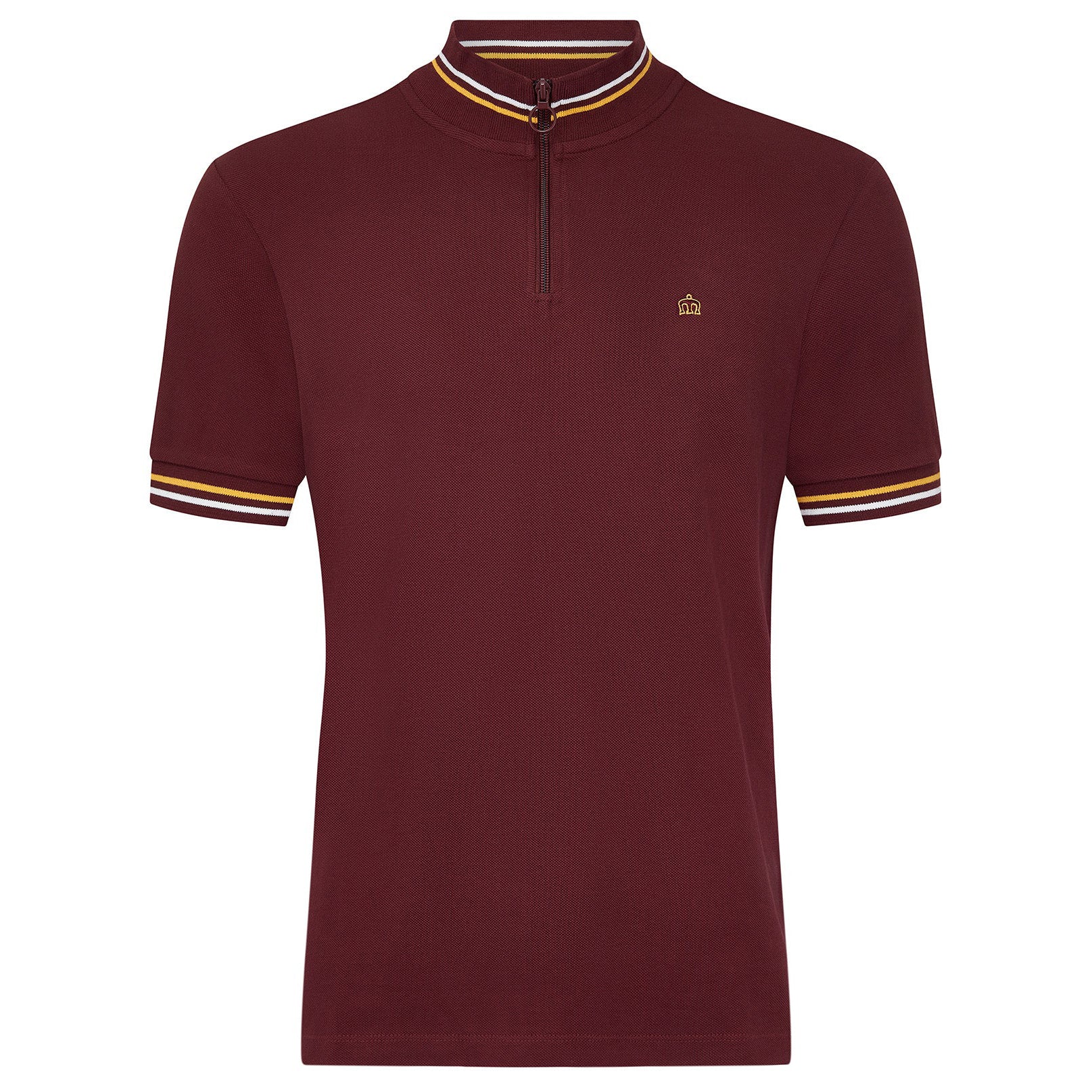 Merc London Colliford Polo Burgundy