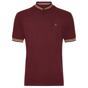 Merc London Colliford Polo Burgundy