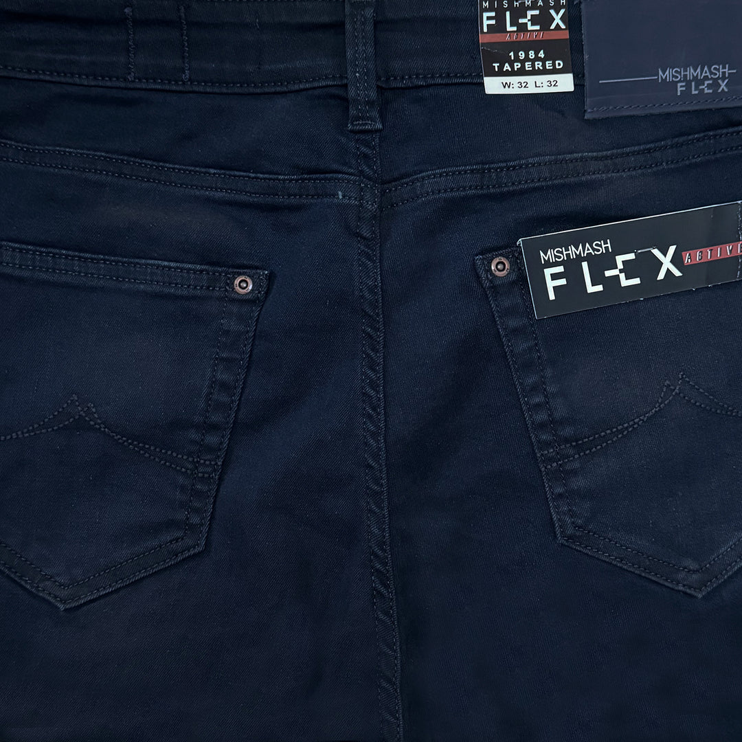Mish Mash Flex Tapered Jeans Navy
