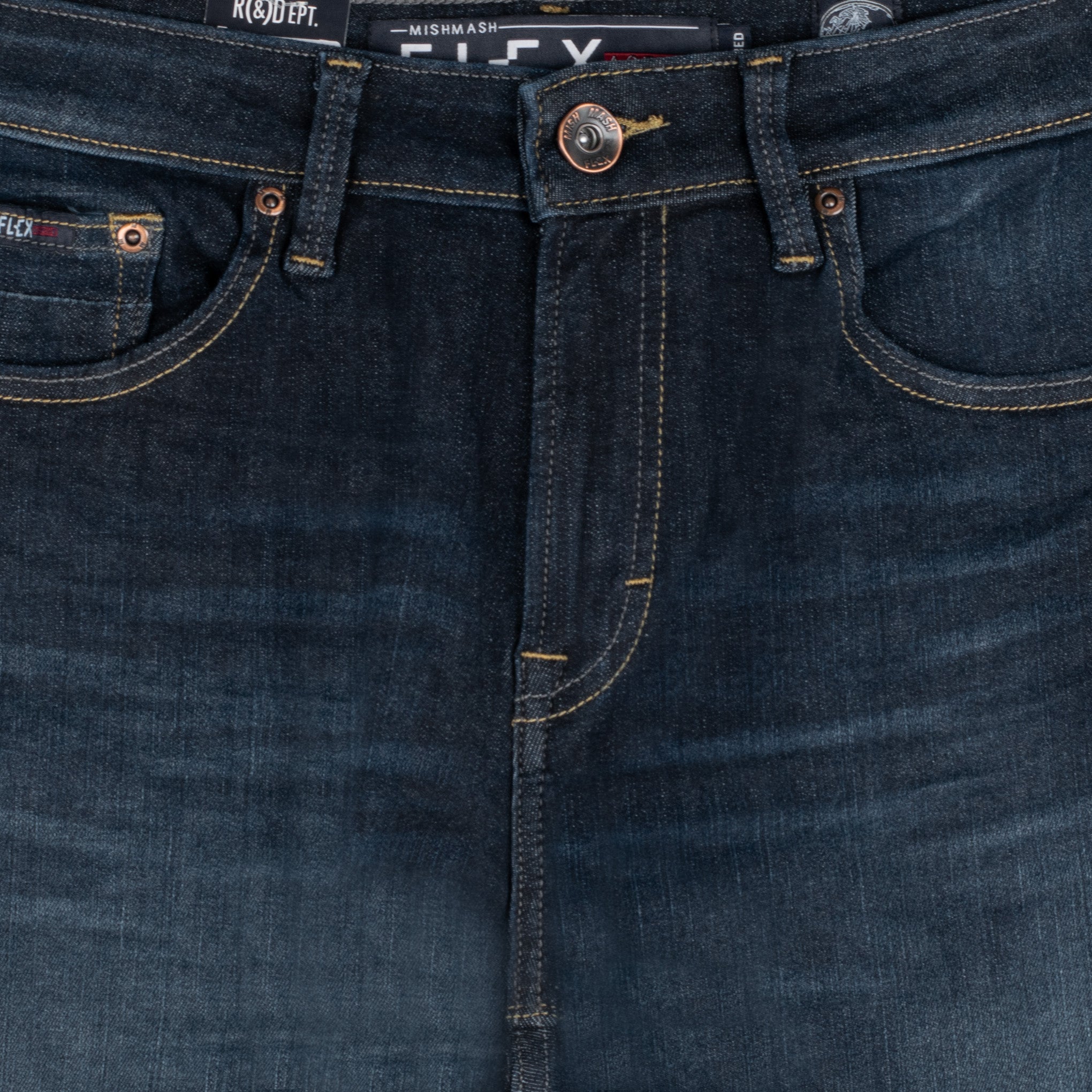Mish Mash Flex Tapered Jeans Dark Blue