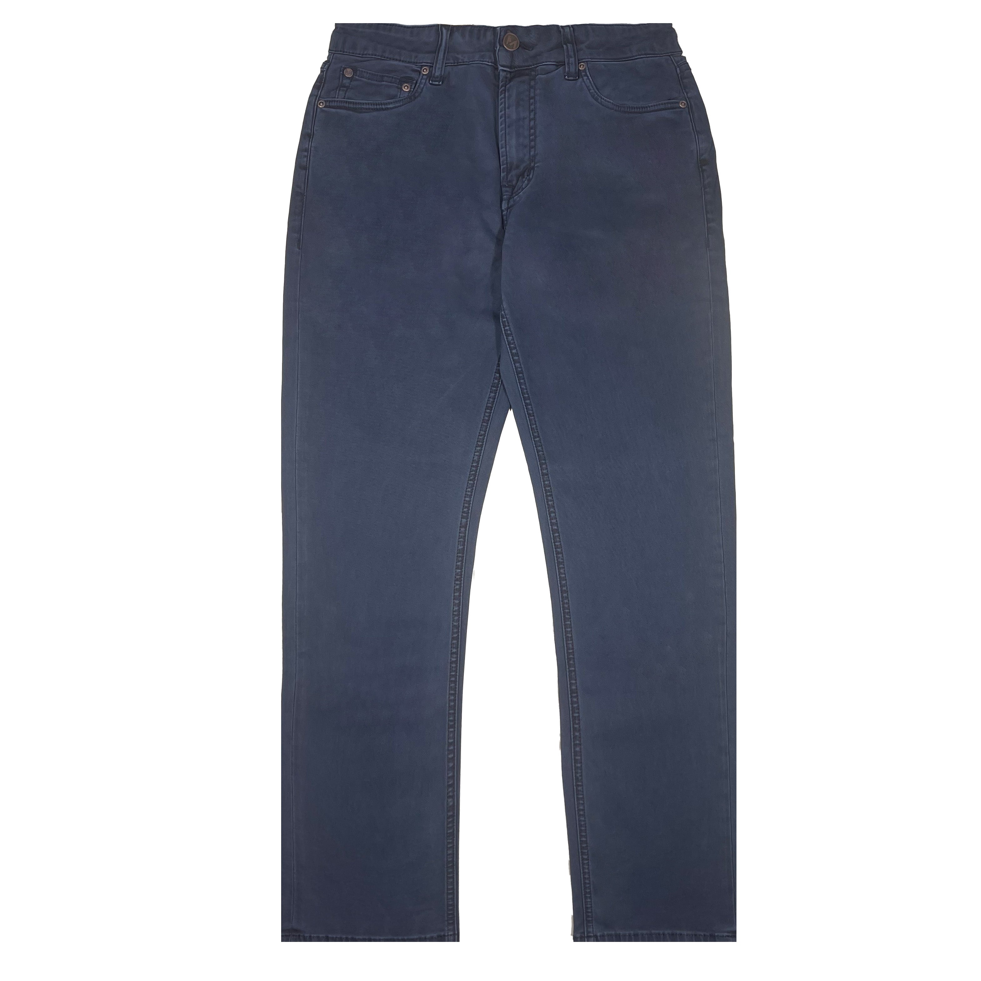 Mish Mash Tapered Canvas Jeans Blue