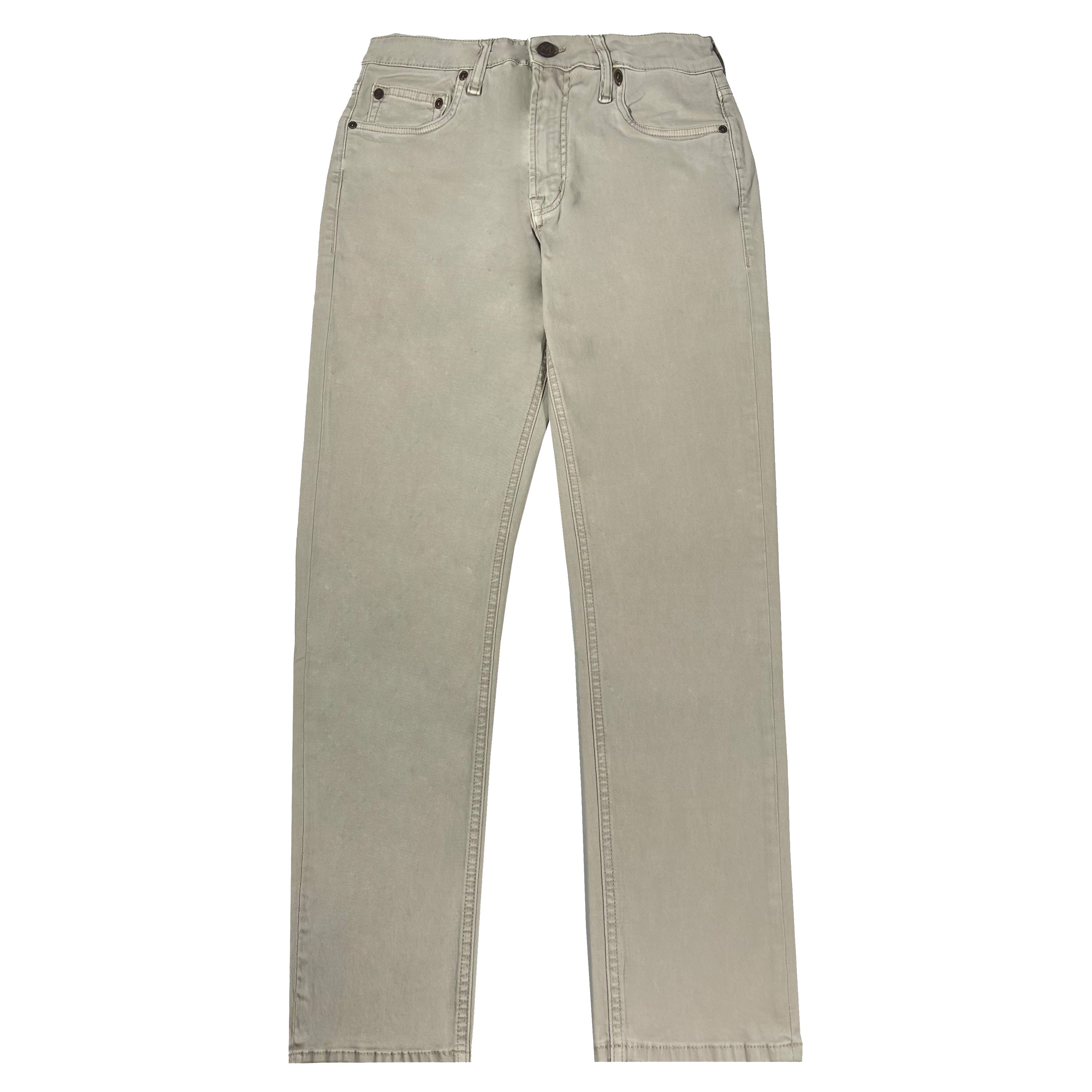 Mish Mash Tapered Canvas Jeans Stone