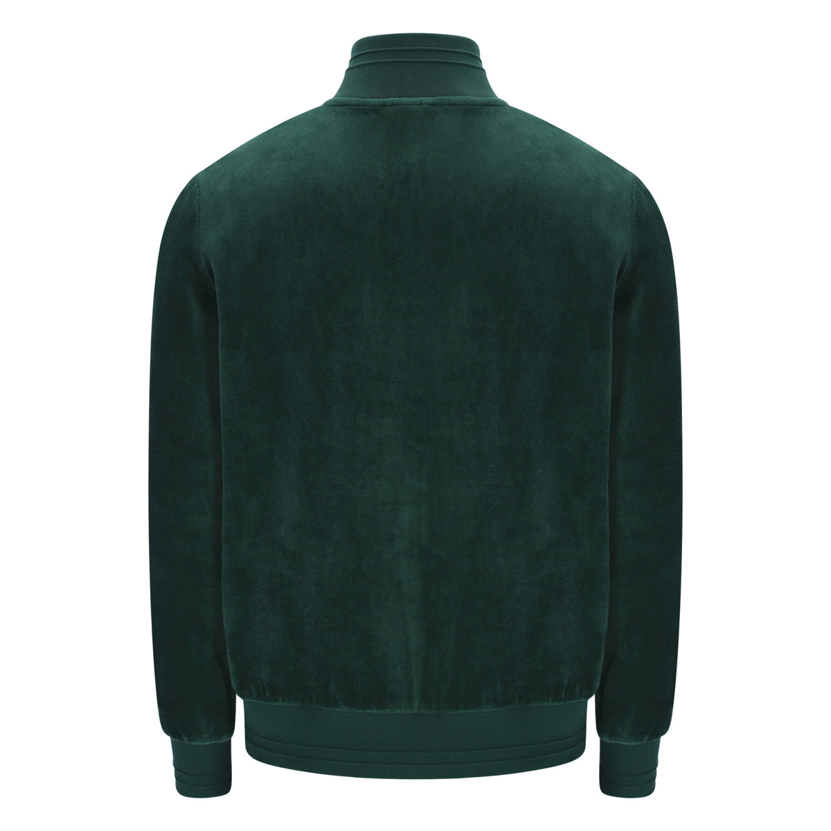 Fila Vintage Nero Velour Track Top Green