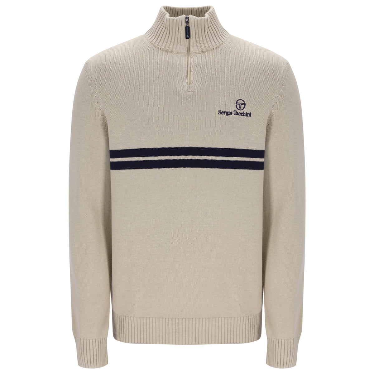 Sergio Tacchini Dallas Quarter Zip Beige