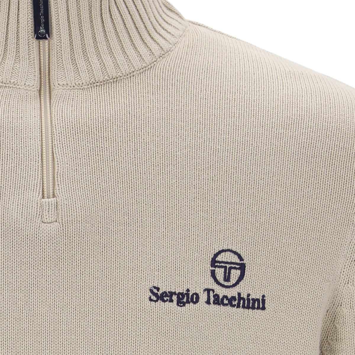 Sergio Tacchini Dallas Quarter Zip Beige