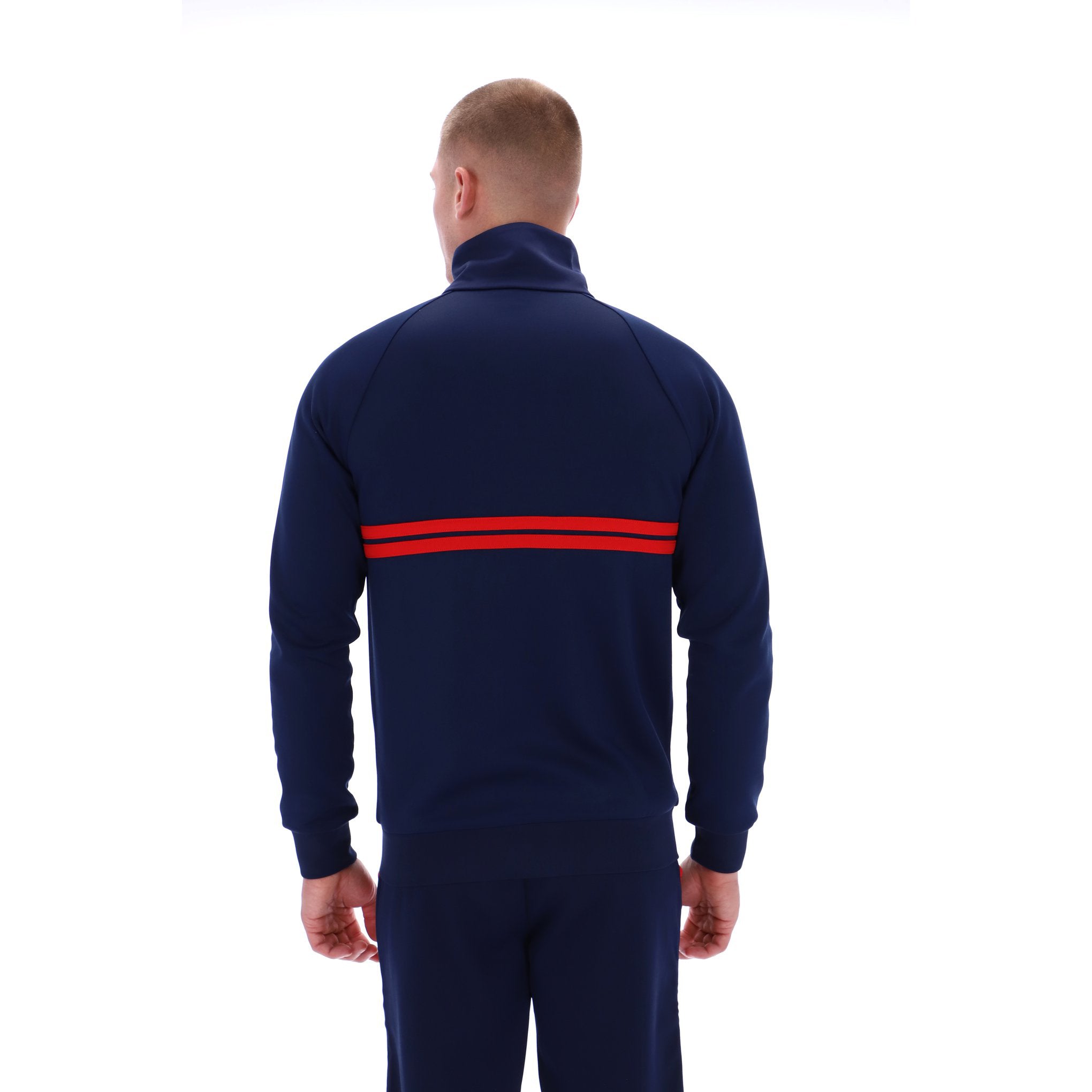 Sergio Tacchini New Dallas Track Top Navy/Red