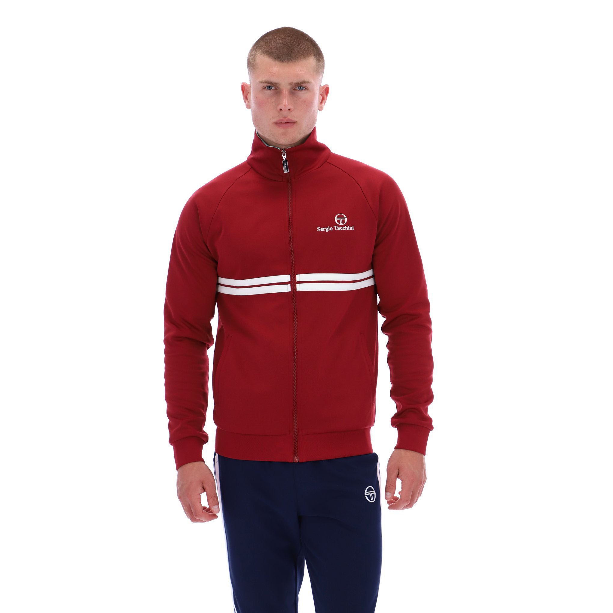 Sergio Tacchini New Dallas Track Top Claret