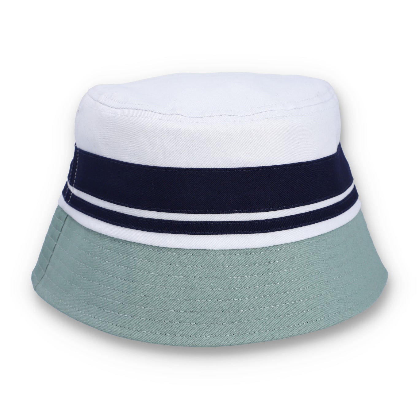 Sergio Tacchini Newsford Bucket Hat White/Blue