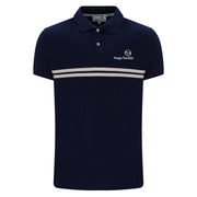 Sergio Tacchini Supermac Polo Shirt Navy/Beige