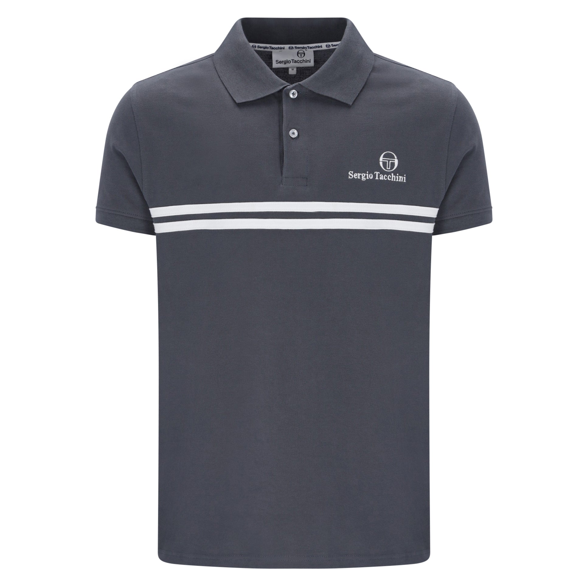Sergio Tacchini Supermac Polo Shirt Grey
