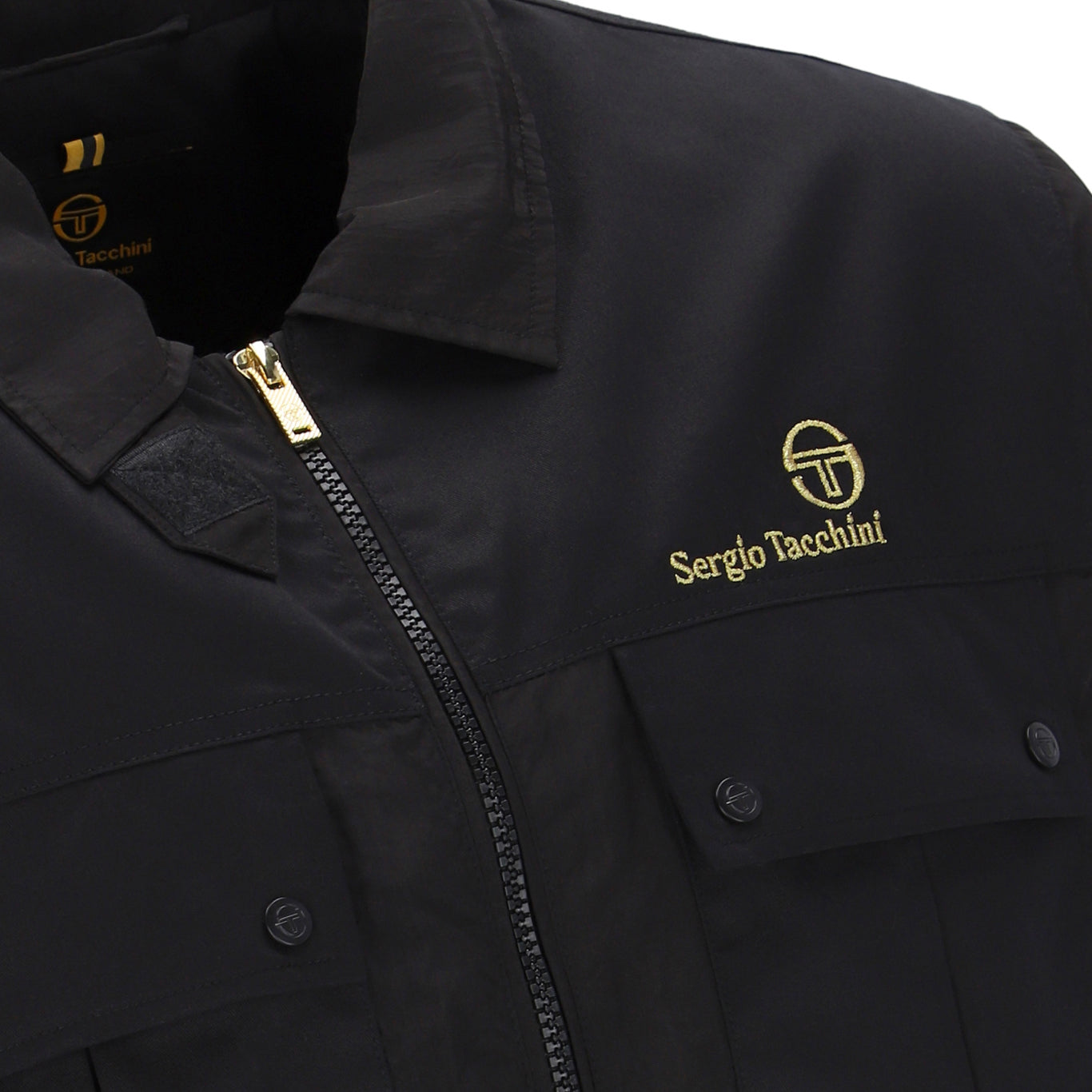 Sergio Tacchini Nuno Overshirt Black
