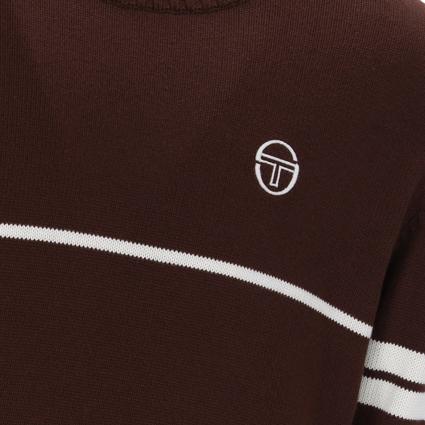 Sergio Tacchini Orion Knit Jumper Brown