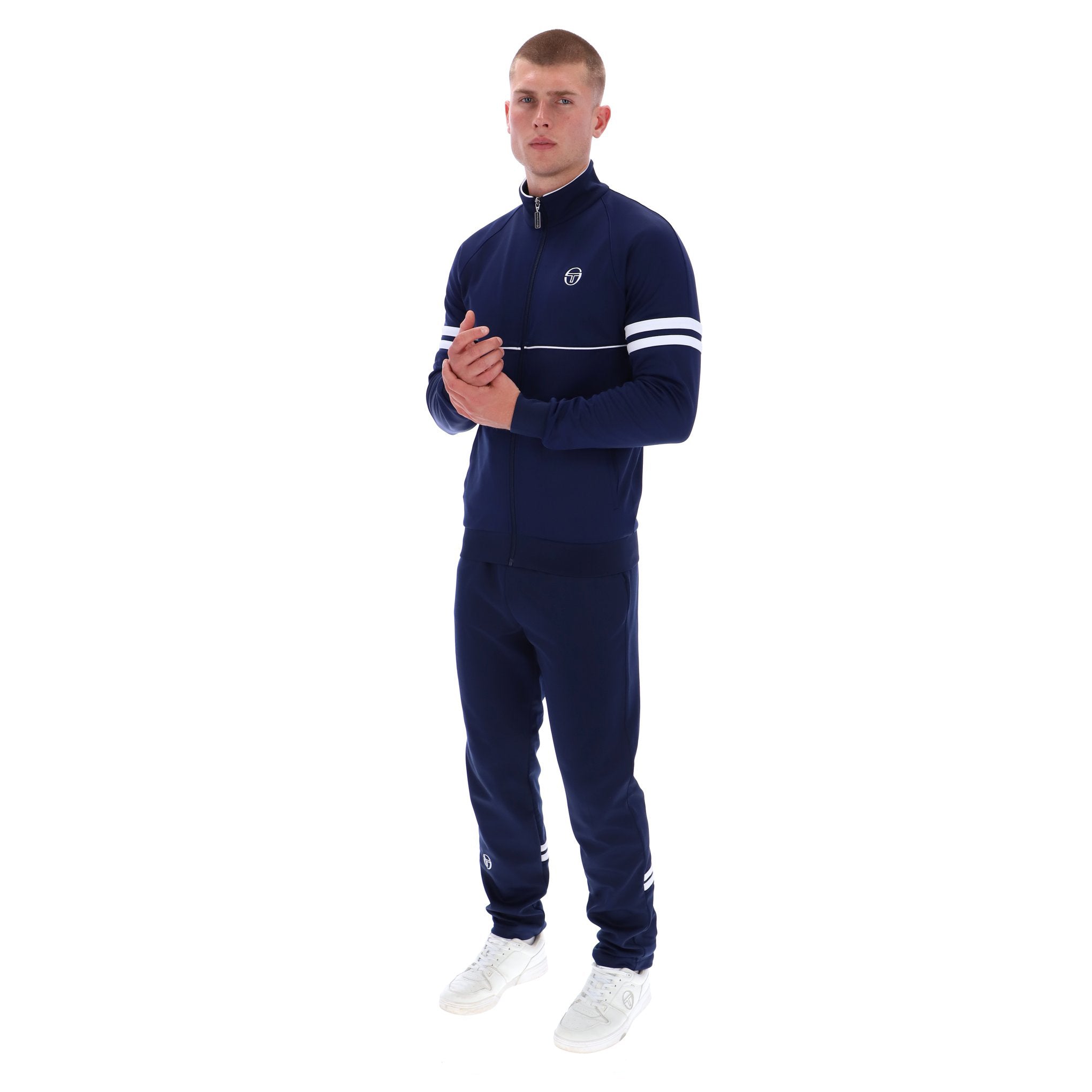 Sergio Tacchini Orion Track Top Navy/White