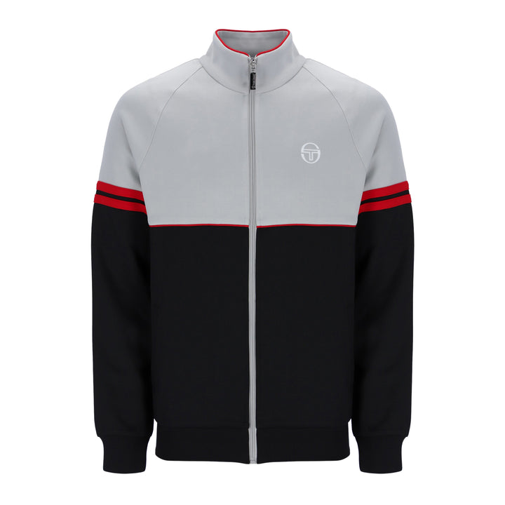 Sergio Tacchini Orion Track Top Grey/Black