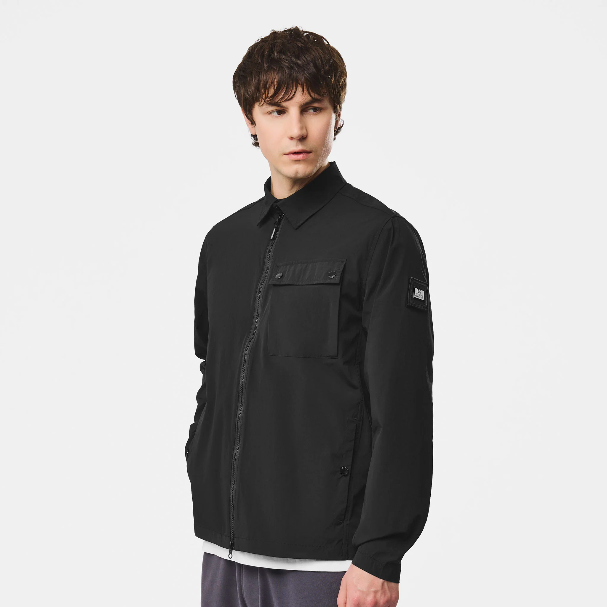Weekend Offender Southbank Overshirt Black
