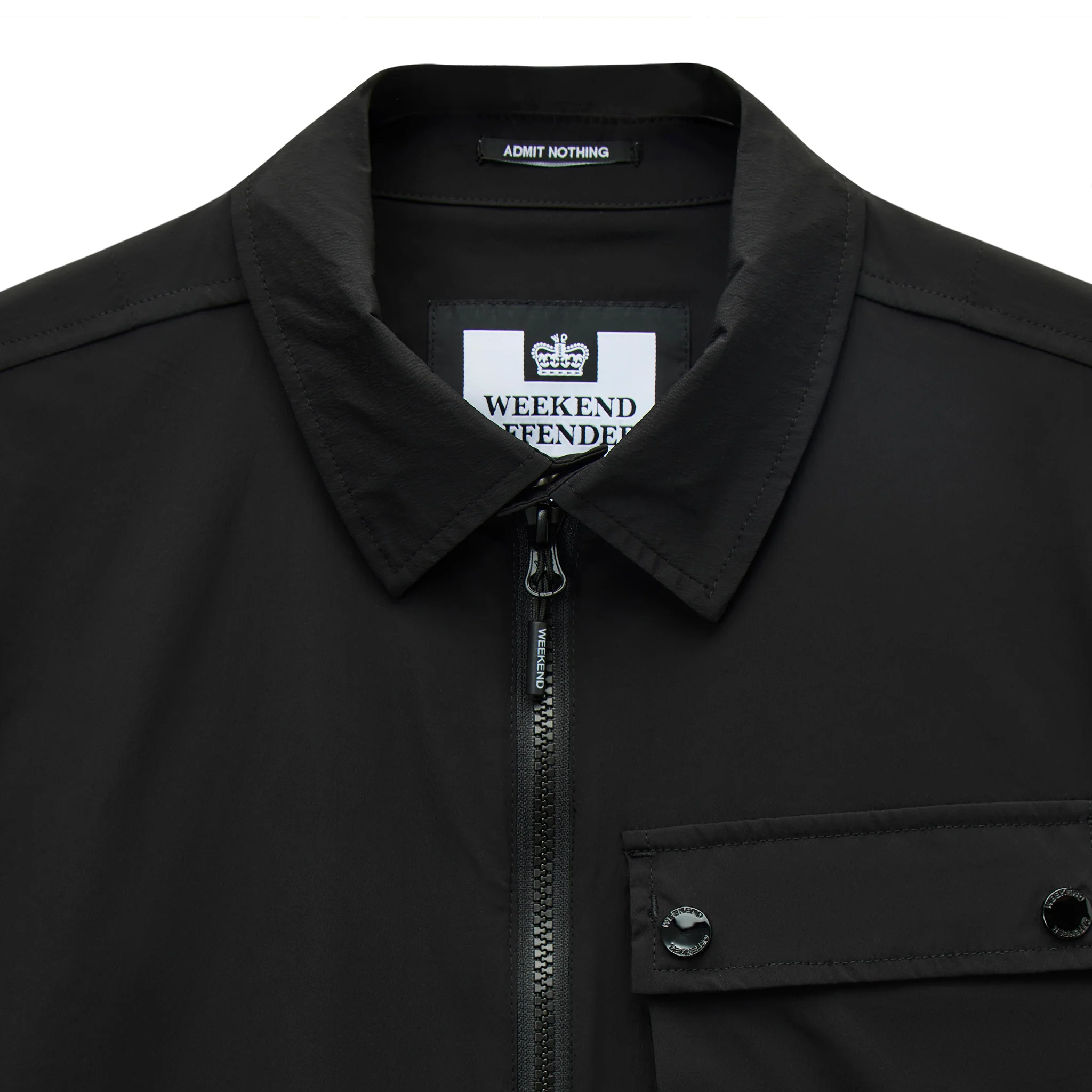 Weekend Offender Southbank Overshirt Black
