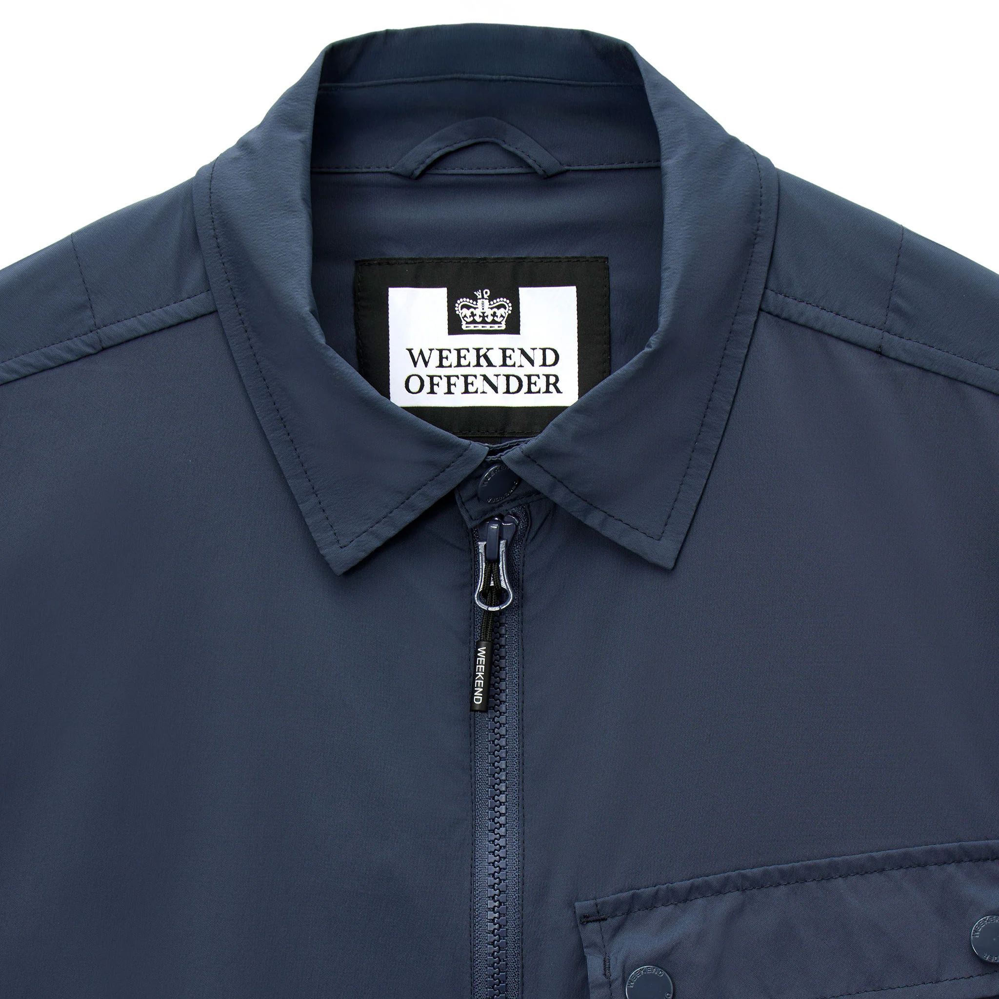 Weekend Offender Southbank Overshirt Lagoon