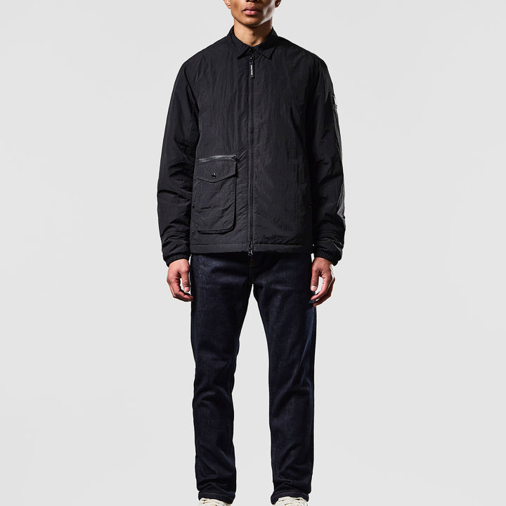 Weekend Offender Vinnie Thermo Overshirt Black