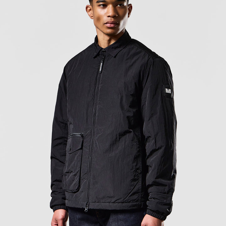 Weekend Offender Vinnie Thermo Overshirt Black