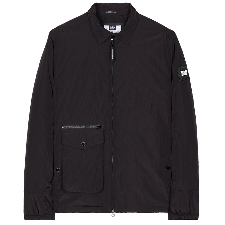 Weekend Offender Vinnie Thermo Overshirt Black