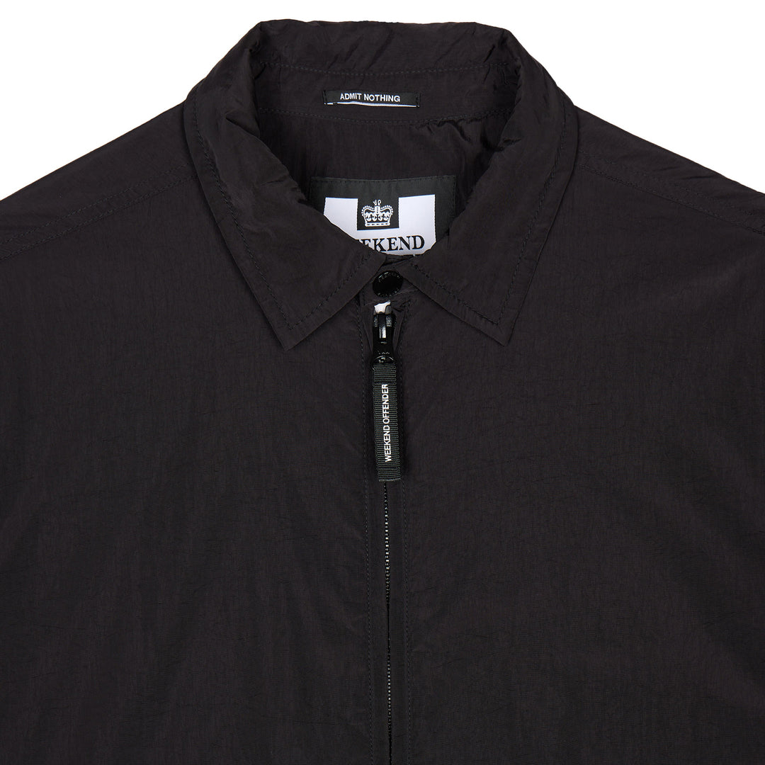 Weekend Offender Vinnie Thermo Overshirt Black