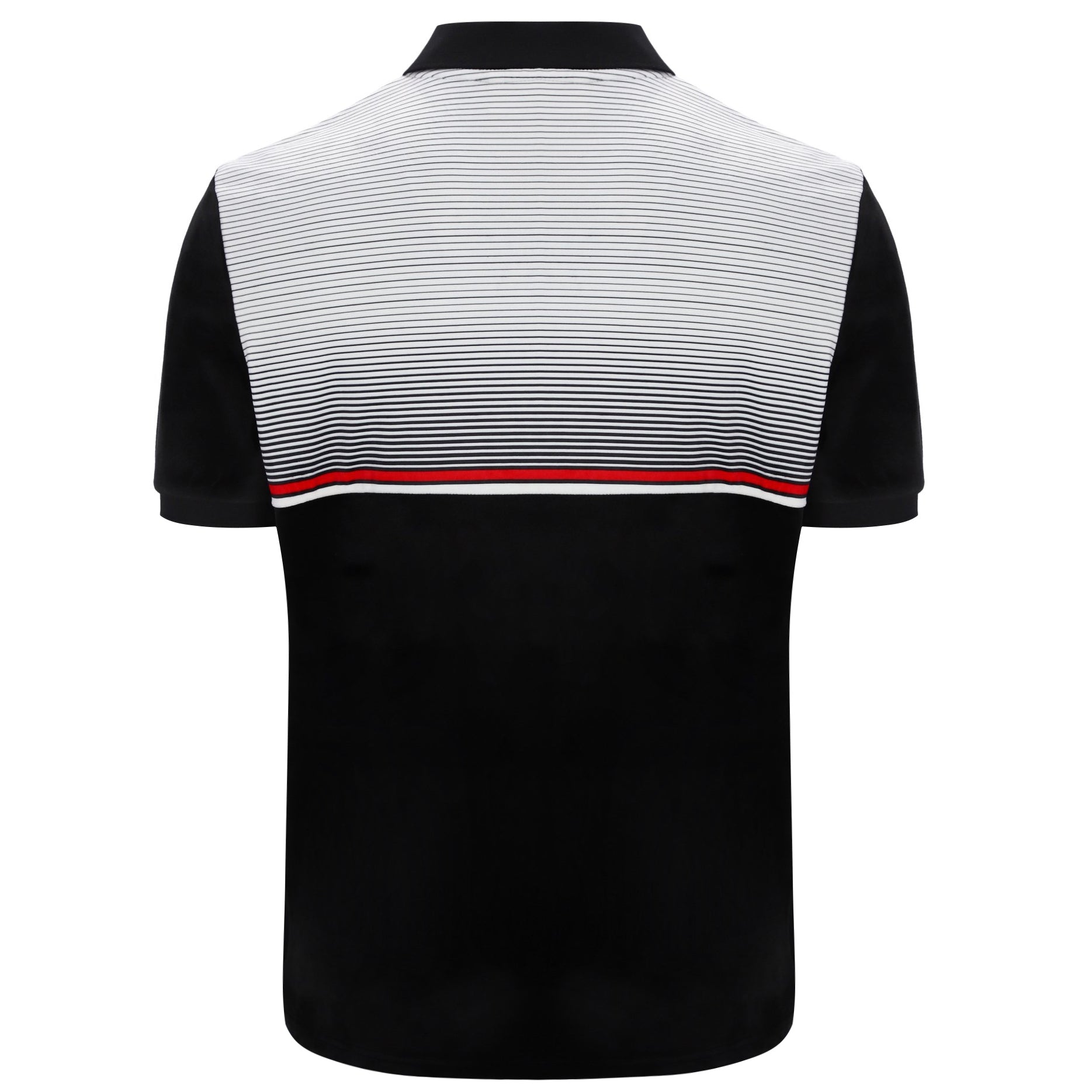 Fila Vintage Paco Velour Polo Shirt Black