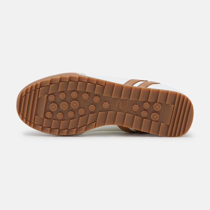 Patrick Bergan Trainers White/Tan