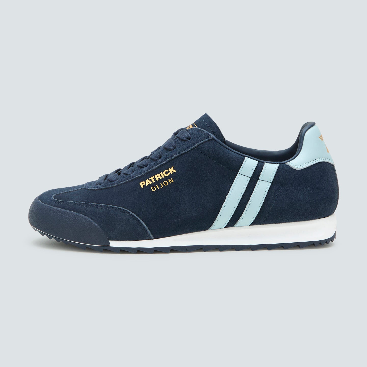 Patrick Dijon Trainers Navy/Light Blue