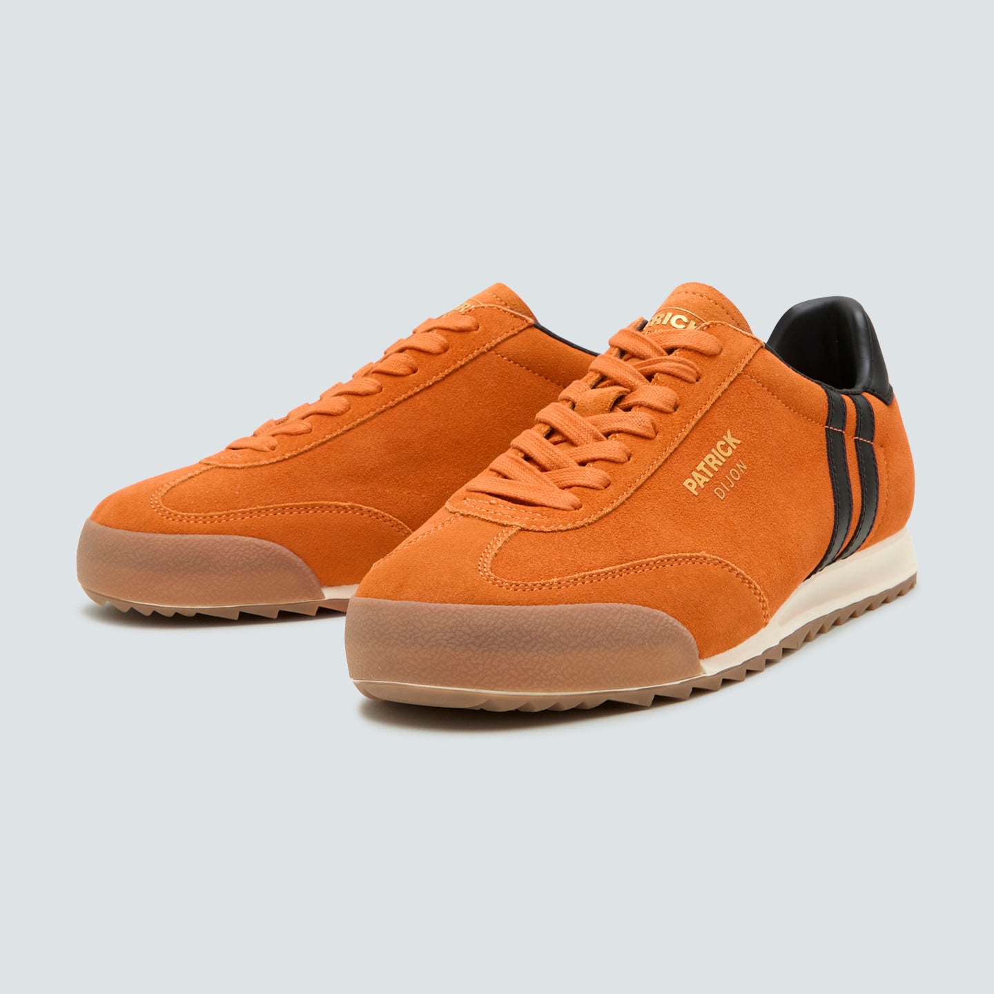 Patrick Dijon Trainers Orange/Black