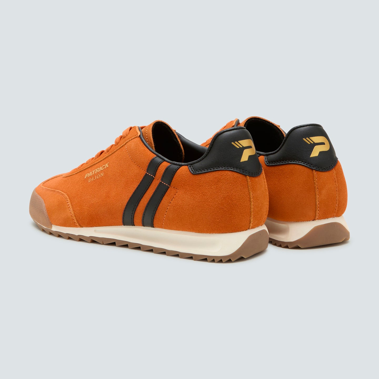 Patrick Dijon Trainers Orange/Black