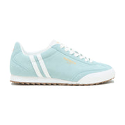 Patrick Rio Suede Trainers Light Blue