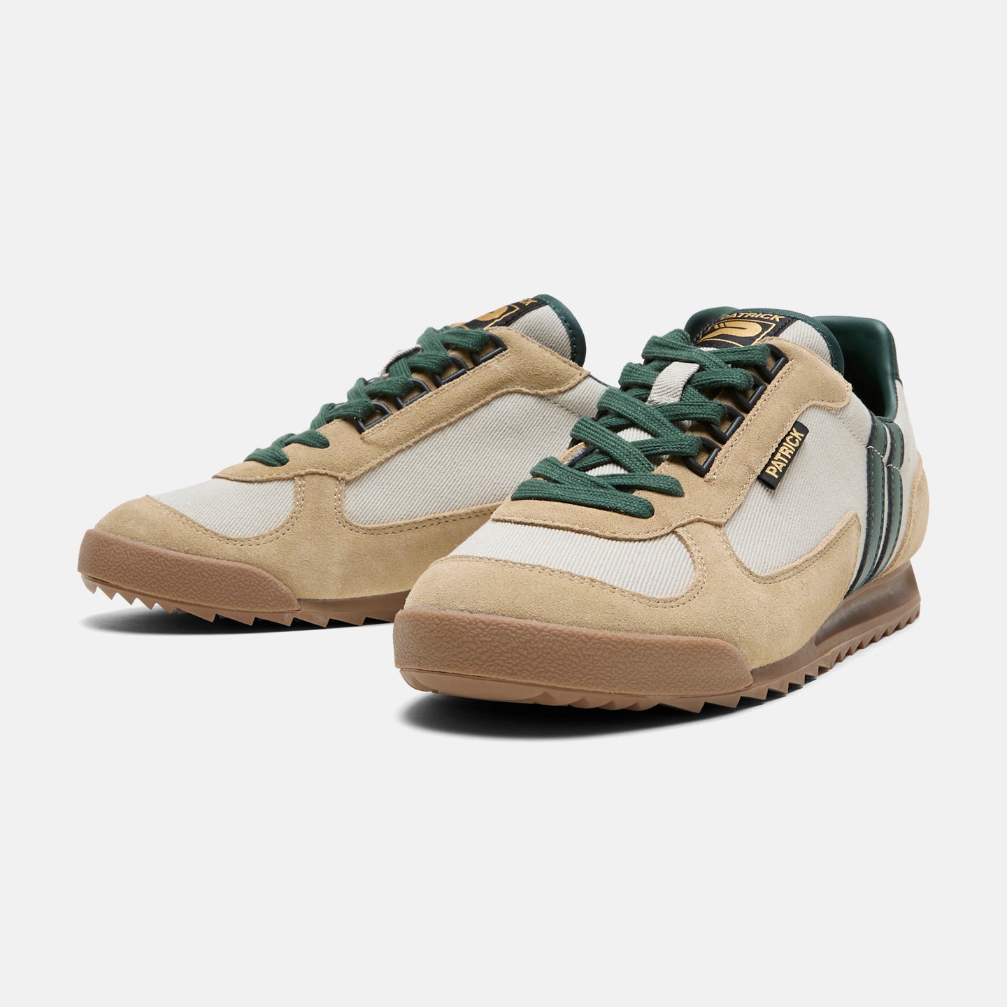 Patrick Forza Trainers Sand/Green