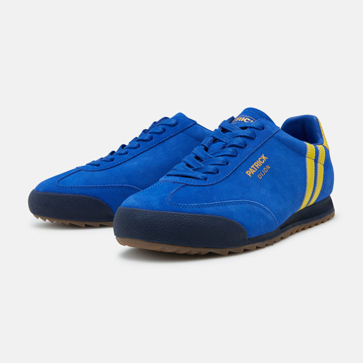 Patrick Dijon Trainers Blue/Yellow