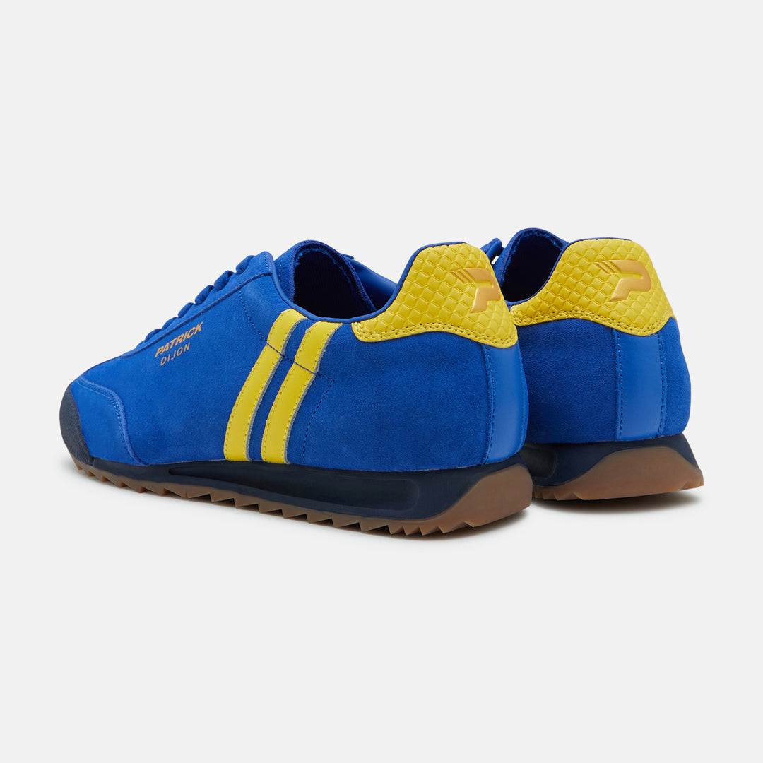 Patrick Dijon Trainers Blue/Yellow