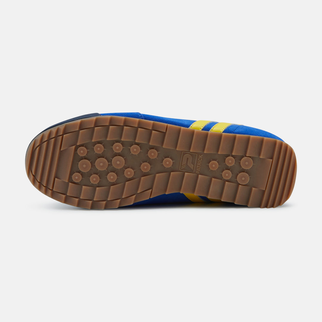 Patrick Dijon Trainers Blue/Yellow