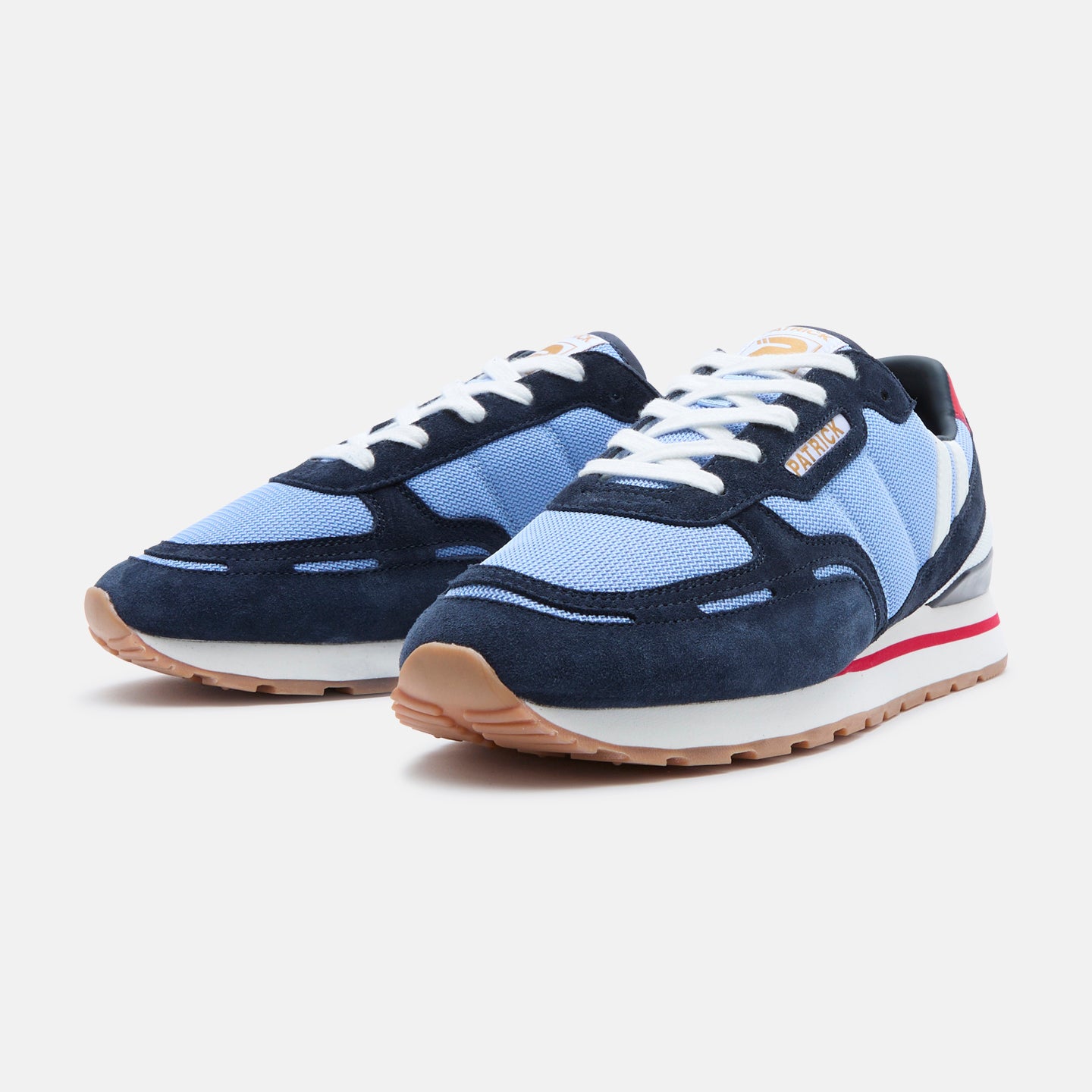 Patrick Bronby Trainers Sky/Red