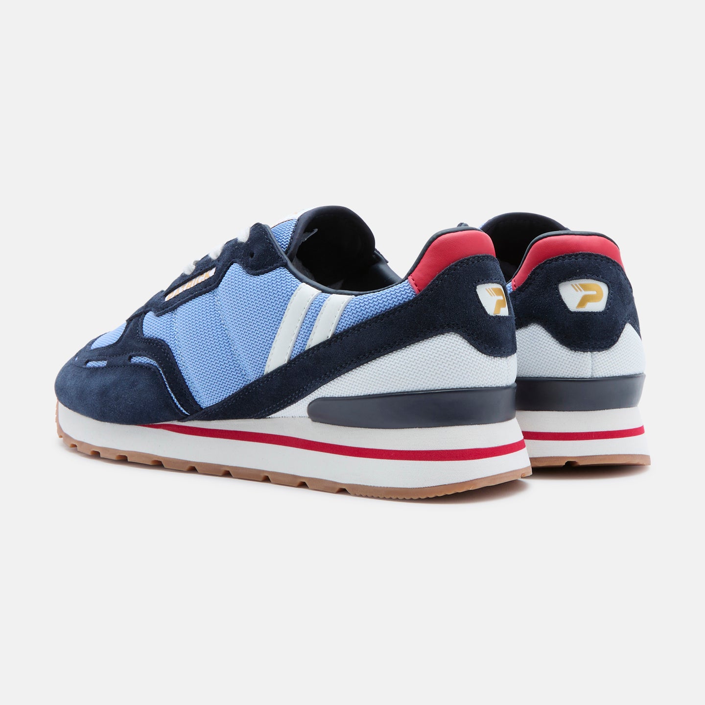 Patrick Bronby Trainers Sky/Red