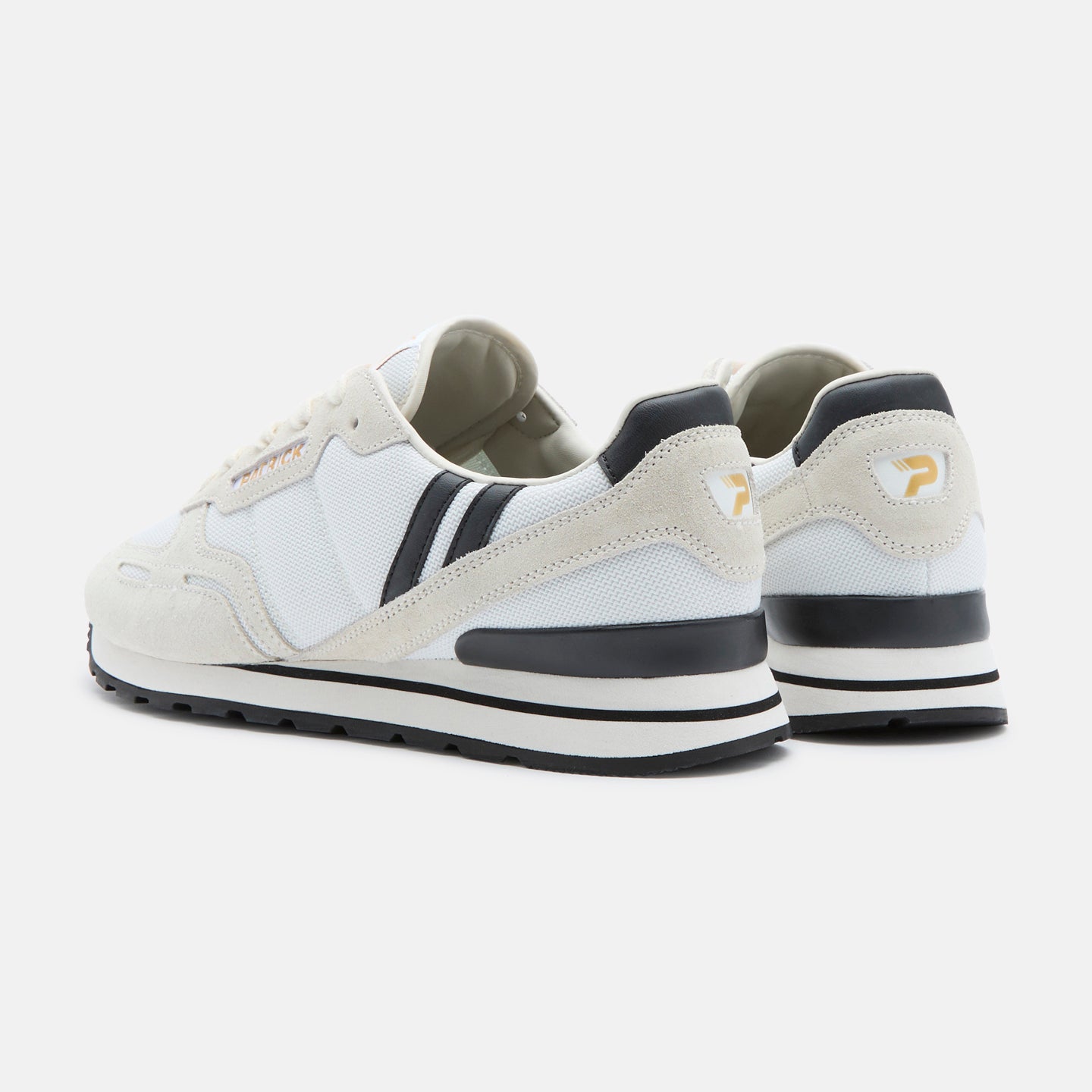 Patrick Bronby Trainers Stone/White