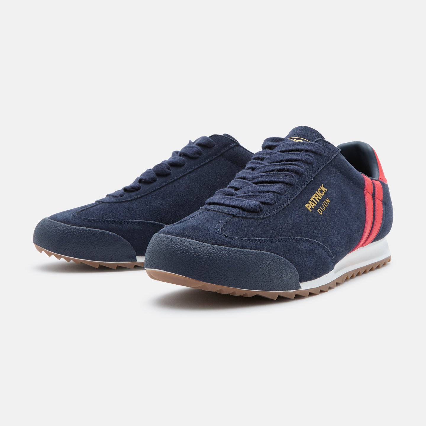 Patrick Dijon Trainers Navy/Red
