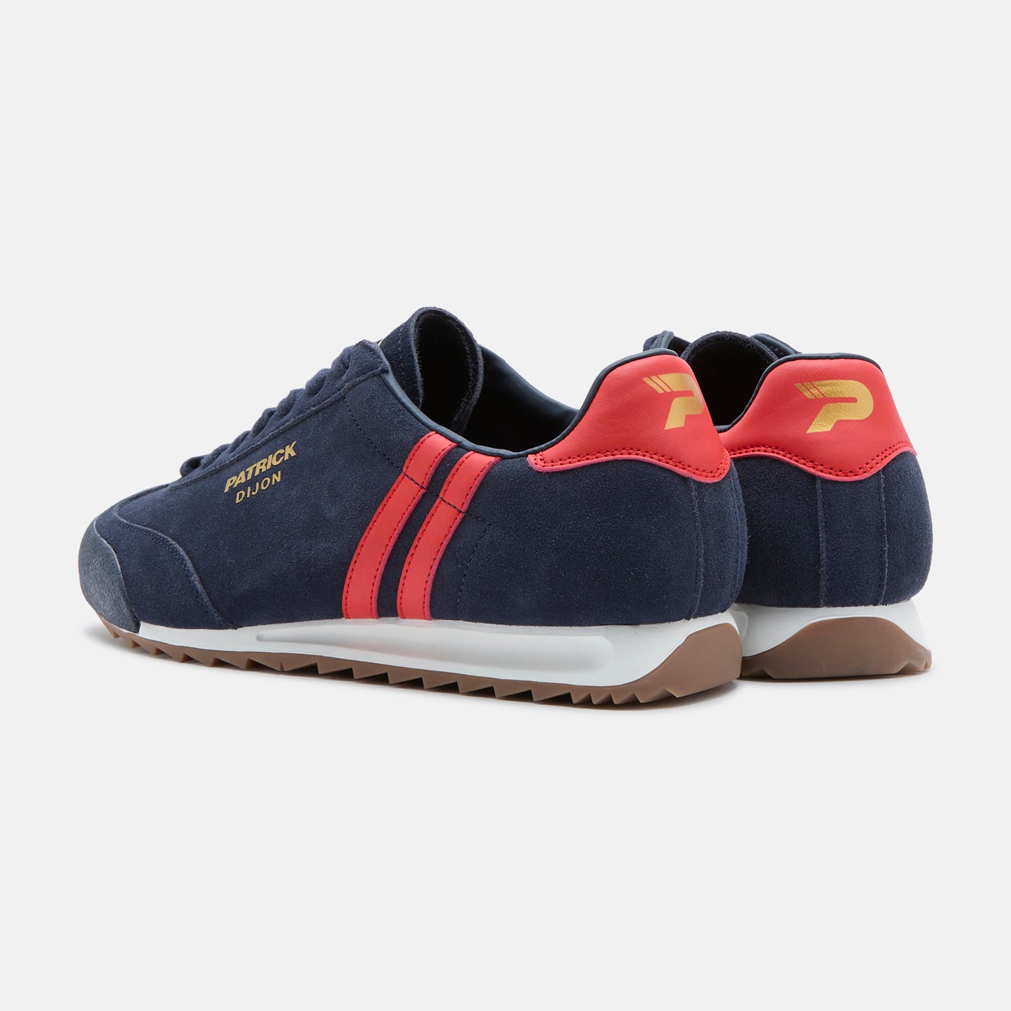 Patrick Dijon Trainers Navy/Red