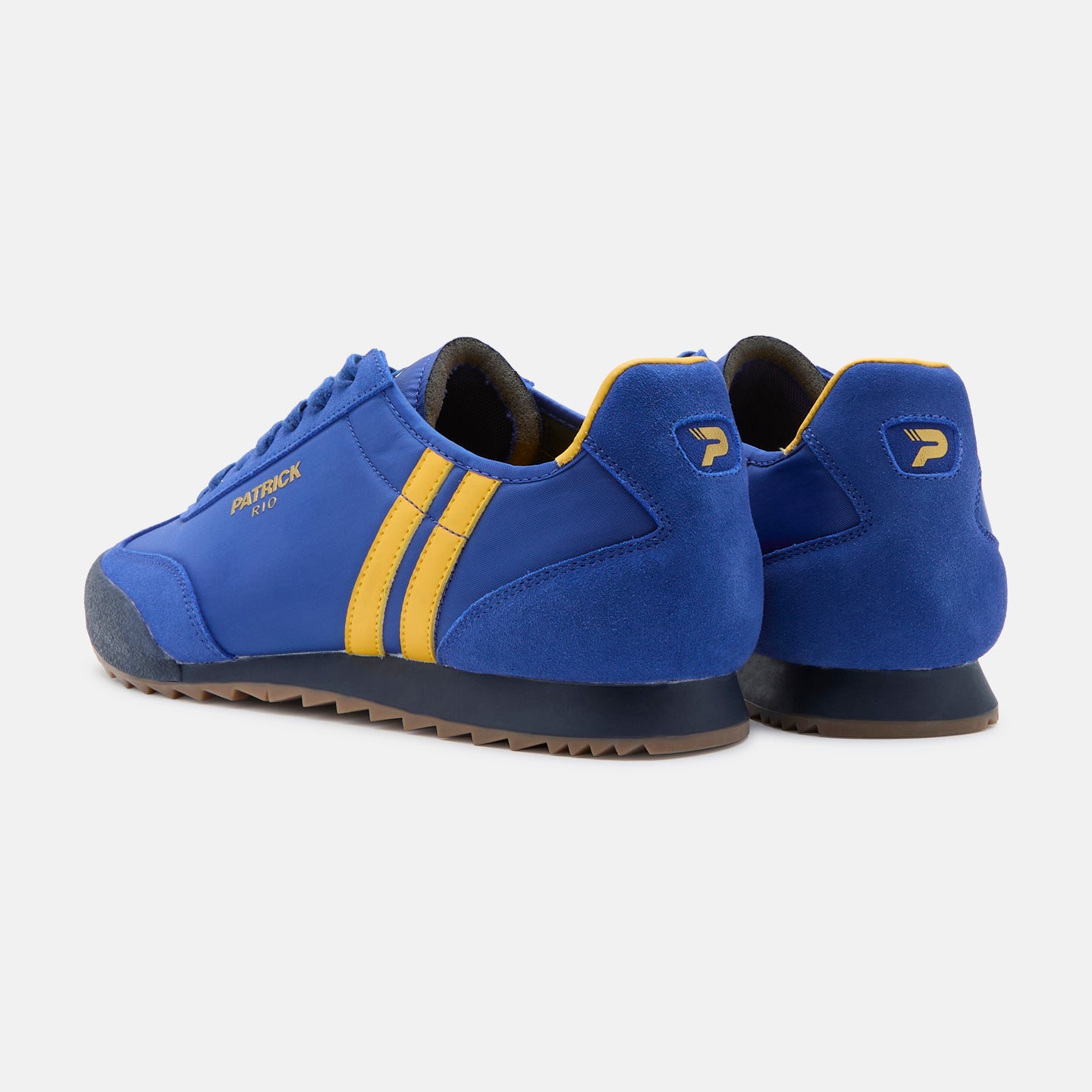 Patrick Rio Trainers Blue/Yellow