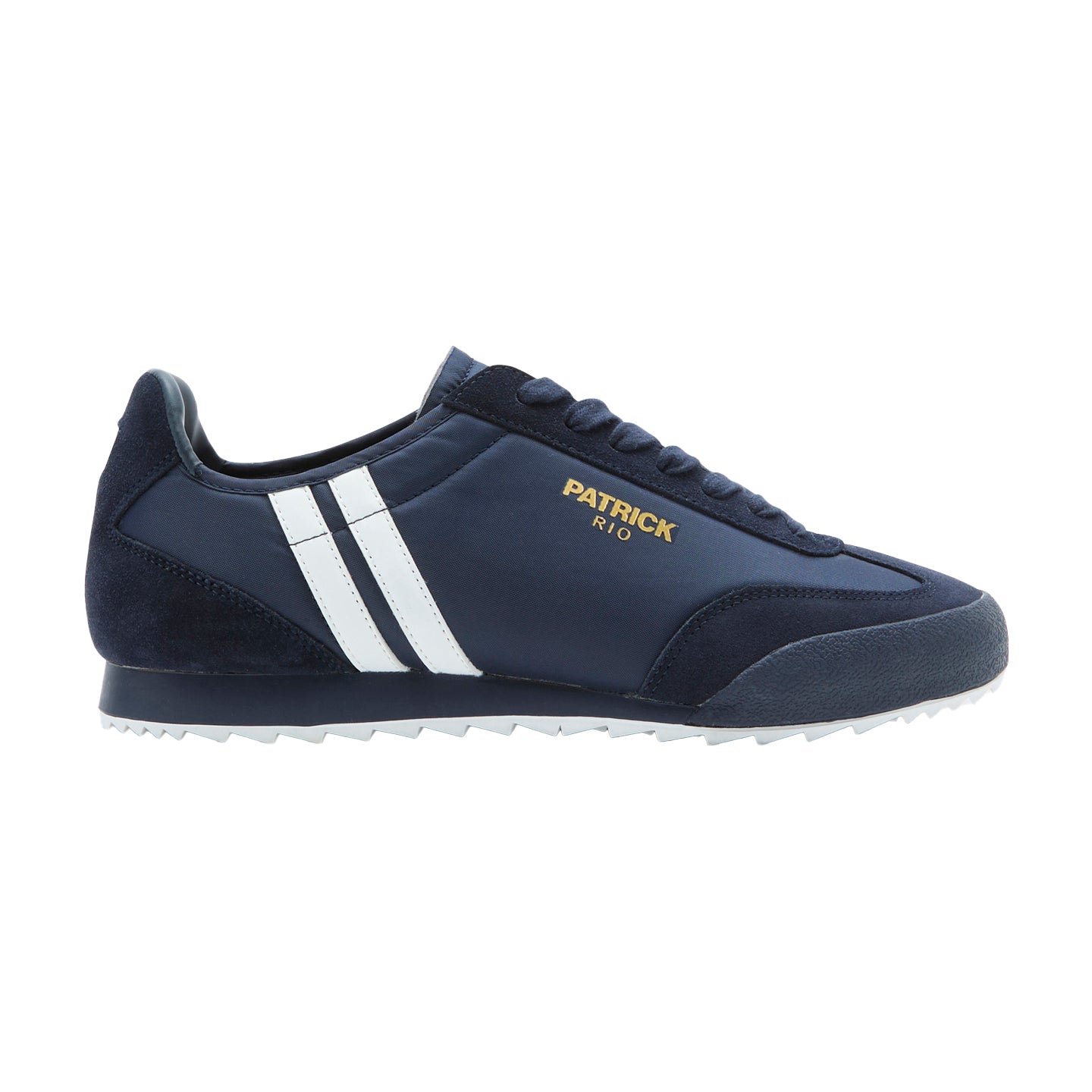 Patrick Rio Suede Trainers Navy