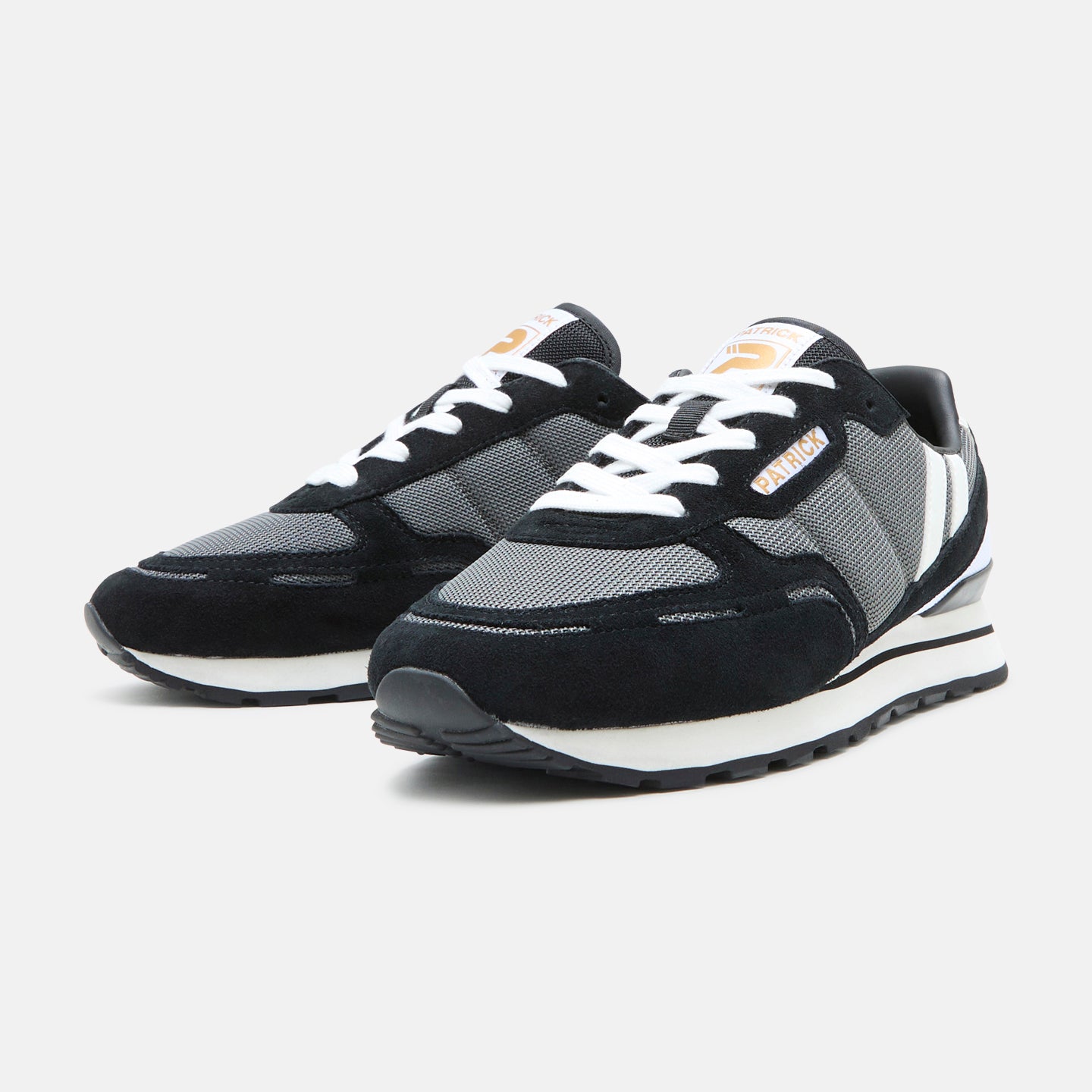 Patrick Bronby Trainers Black/Grey