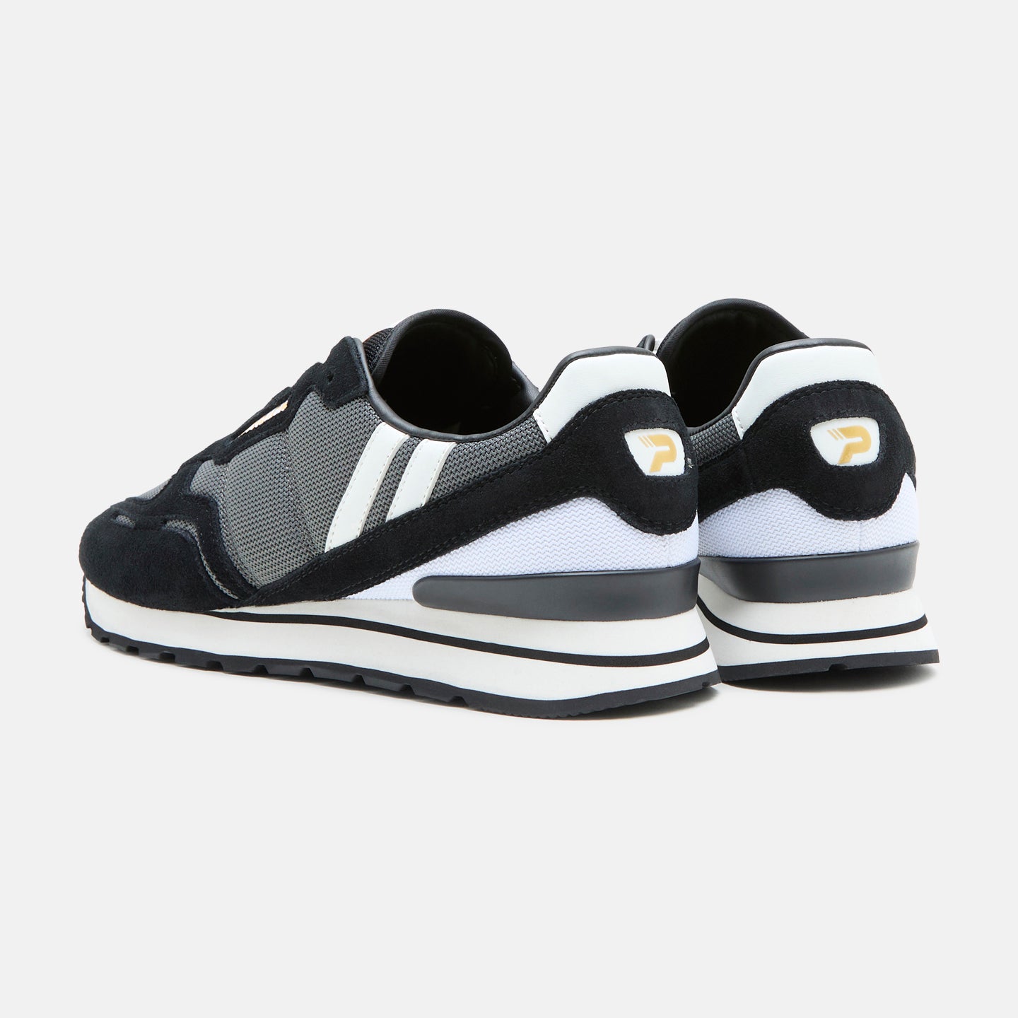 Patrick Bronby Trainers Black/Grey