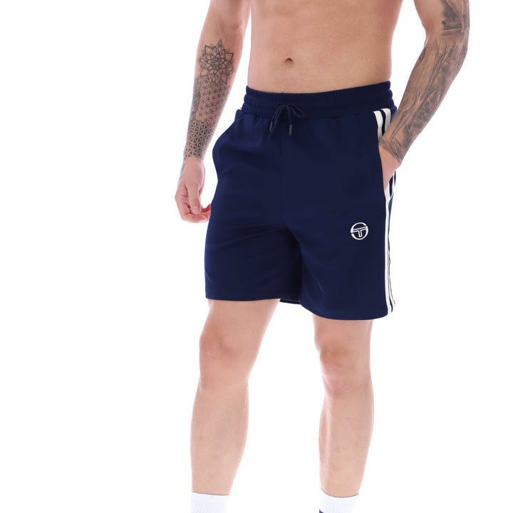 Sergio Tacchini Casual Stripe Shorts Navy