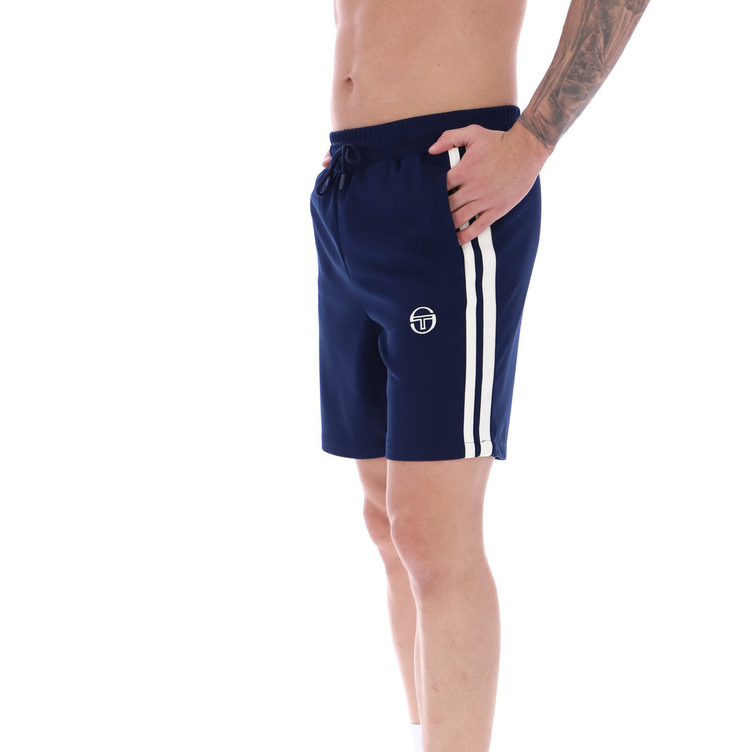 Sergio Tacchini Casual Stripe Shorts Navy